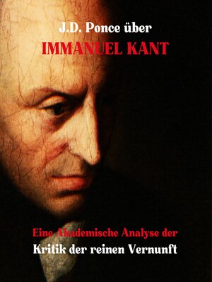 cover image of J.D. Ponce über Immanuel Kant